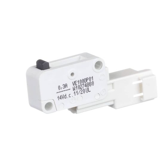Picture of Whirlpool Minature Switch - Door, Rast Part# WPW10274880