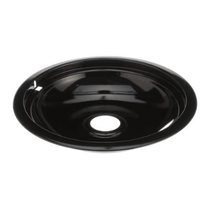 Picture of Whirlpool Black Porcelain Drip Bowl Part# WPW10290350