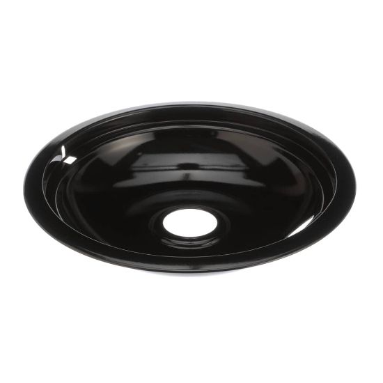 Picture of Whirlpool Black Porcelain Drip Bowl Part# WPW10290350