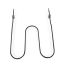 Picture of Whirlpool Element, Broil 3000W 4Pass Part# WPW10310249