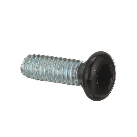 Picture of Whirlpool Refrigerator Door Hinge Screw - Black Part# WPW10308751