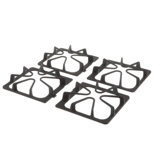 Picture of Whirlpool Grate Kit-cast,w/o Caps,blk Sg Part# WPW10447925
