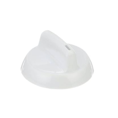 Picture of Whirlpool Range Surface Burner Knob, White Part# WPW10483313