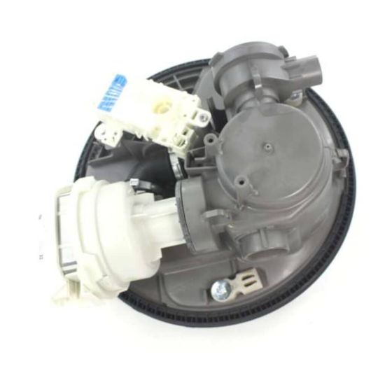Picture of Whirlpool Sump/motor Asm-gws,tz,tiz,gs Part# WPW10554963