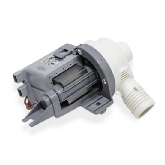 Picture of Whirlpool Pump Asm - Drain Part# WPW10581874