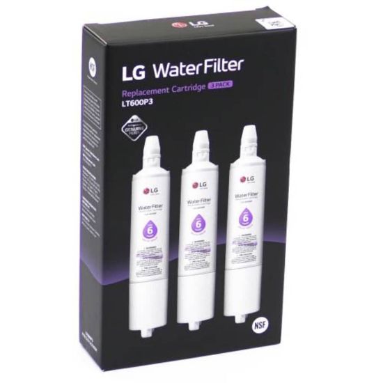Picture of LG Lt600p3 Water Filter (3 Pack) Part# 5231JA2006K