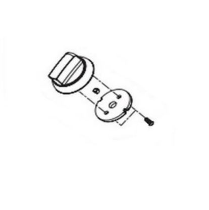 Picture of LG Knob Assembly Part# AEZ74453504