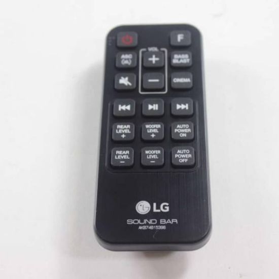 Picture of LG Remote Control Part# AKB74815396