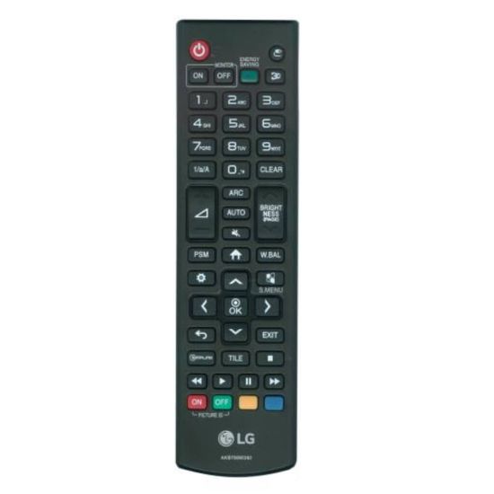 Picture of LG Remote Controller Assembly Part# AKB75095383