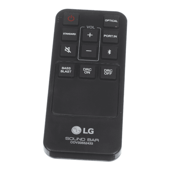 Picture of LG Remote Controller,outsourcing Part# COV33552450
