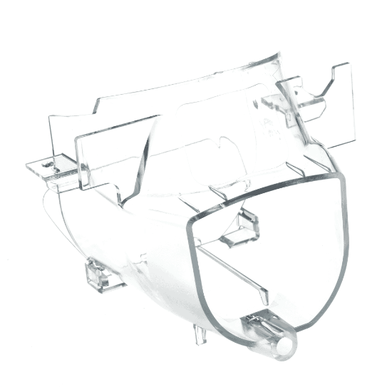 Picture of GE Single Tube Ice Funnel Part# WR17X30651