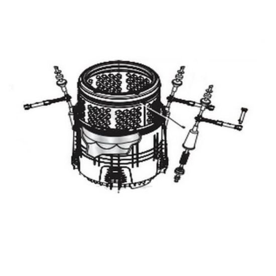 Picture of LG Inner Tub Assembly Part# AJQ74774301