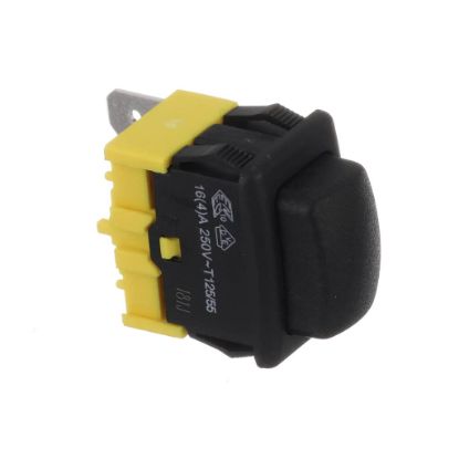 Picture of Speed Queen Switch,push Button Spst No,blk Part# D517617