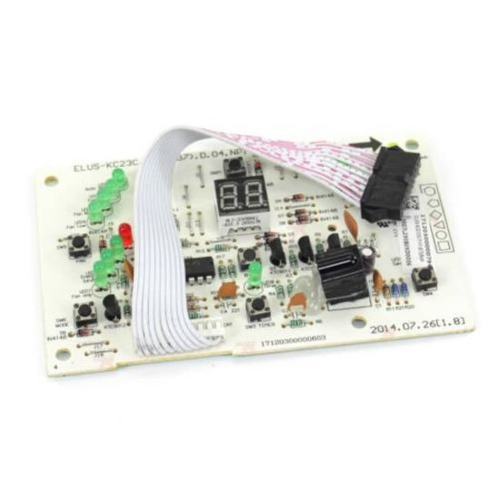 Picture of Electrolux Pc Board,display/input Part# 5304501982