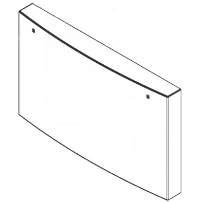 Picture of Electrolux Door Assembly,outer,stainless Part# 5304531706