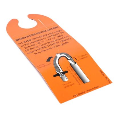 Picture of Fisher / Paykel Tag Siphon Drain Hose Part# 478084