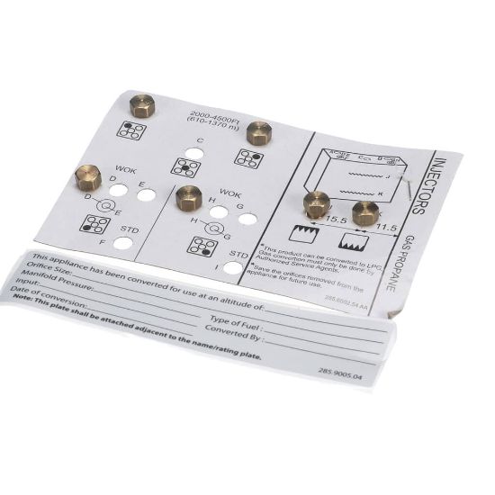 Picture of Blomberg G30-30 Injector Gr ( Lpg ). Part# 4431600046