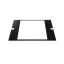 Picture of Bertazzoni Middle Oven Door Glass Part# 406572