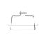 Picture of Bertazzoni Oven Resistance Part# 606135