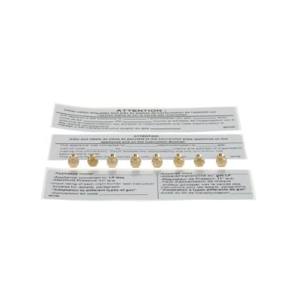 Picture of Bertazzoni Kit Nozzles Part# 910918