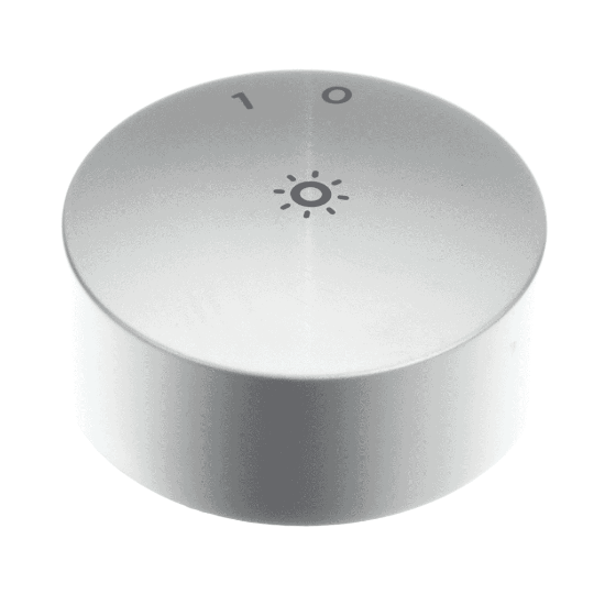 Picture of Bertazzoni Light Knob Stainless Still Part# Z350103