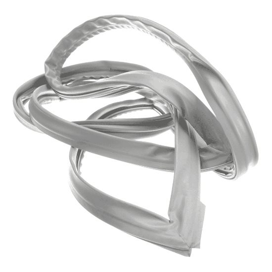 Picture of Bertazzoni 36-Inchfbm Grey Fridge Door Seal Assembly Part# Z370878