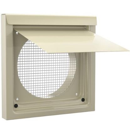 Picture of Inovate 6" No Collar Wall Vent Tan Part# 6WVT-NC