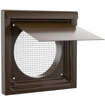 Picture of Inovate 6" No Collar Wall Vent Brown Part# 6WVB-NC