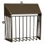 Picture of Inovate Defender Vent Cover 8" Brown Part# DFRP80B