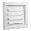 Picture of Inovate 4" Flush Wall Vent White Part# FRV4W
