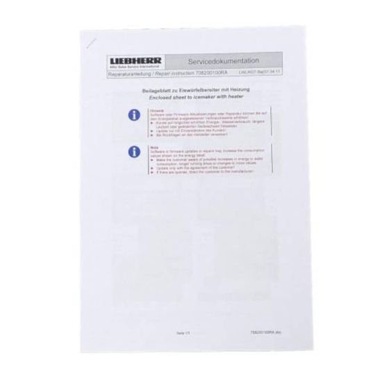 Picture of Liebherr Insert Part# 7082001