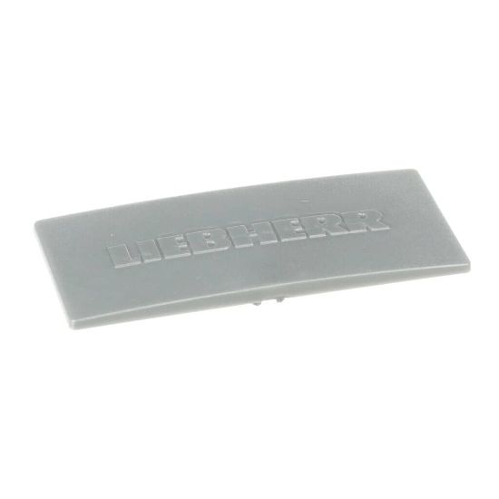 Picture of Liebherr Drawer Trim, Printed Part# 742984001