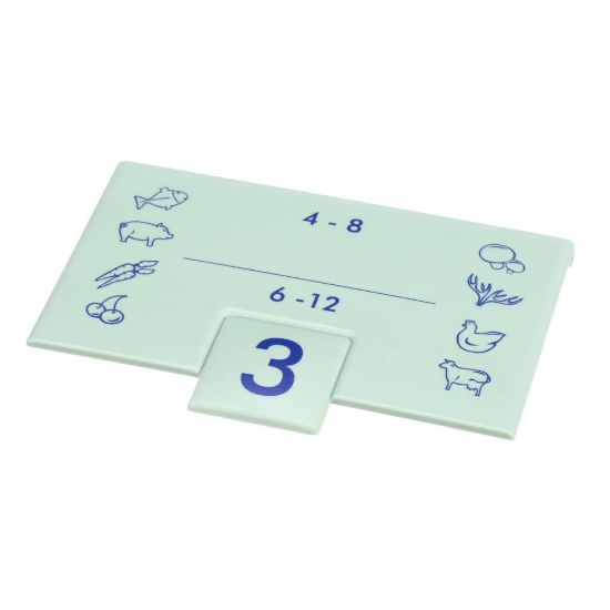 Picture of Liebherr Large Freezer Drawer Plaque Part# 743040200