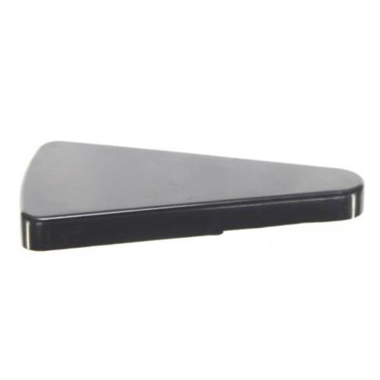 Picture of Midea Hinge Cover (Black) Part# 12131000004976