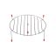 Picture of Midea Rack Part# 12970000000312