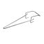 Picture of Midea Handle Part# 12971000000048