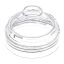 Picture of Smeg Smootie Bottle Neck Part# 760890617